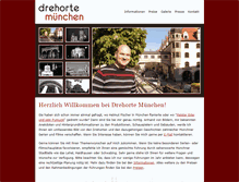 Tablet Screenshot of drehorte-muenchen.de